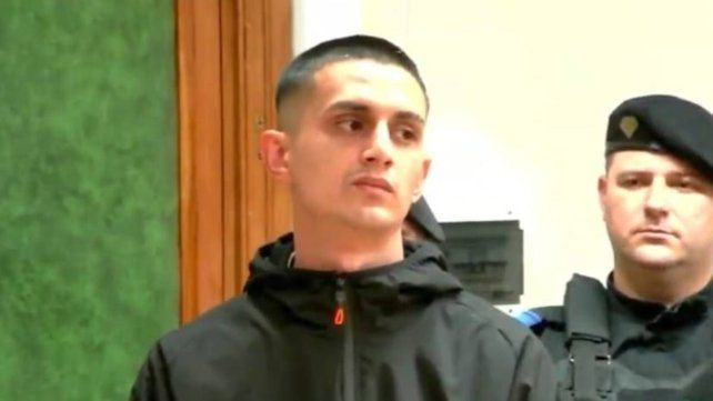 Iván Carrizo durante la audiencia donde fue declarado culpable.&nbsp;