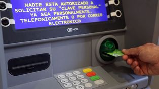 Un viral advierte sobre la copia de datos en cajeros de Santa Fe
