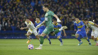 Gaspar Servio fue uno de los cinco jugadores de Central que erraron un penal ante Boca en los últimos años.