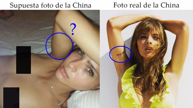 Qué dijo la China Suárez sobre sus fotos íntimas