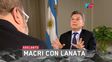 Lanata entrevistó al presidente Macri.