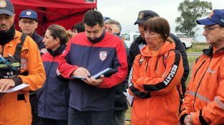 El bombero Aarón Mendoza habló de la búsqueda de Loan Peña en Corrientes y de los trabajos para encontrar a Enrique Fabiani en Entre Ríos.