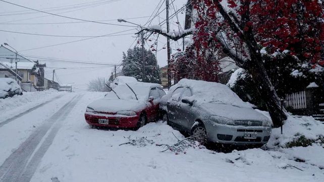 Intensas nevadas en los principales destinos turísticos de la Patagonia