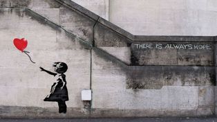 Banksy explicó su golpe de efecto en La chica del globo
