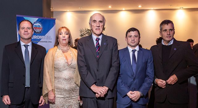 Germán Medina, Jorgelina Gonano, Roberto Cristiá, Rafael Catalano y Mariano Casermeiro.