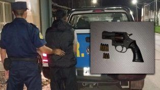 Un joven fue detenido en Paraná con un arma de fuego.