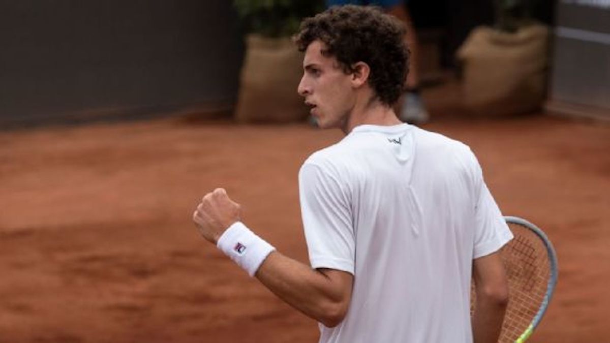 Masters 1000 de Roma avanza Juan Manuel Cerúndolo