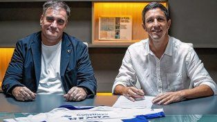 Ignacio Nacho Fernández fue presentado como incorporación de Gimnasia de La Plata