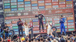 Matías Rossi se subió a lo más alto del podio en la segunda final de Concordia.