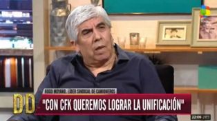 Moyano dijo que votaría a Cristina en caso de que sea candidata