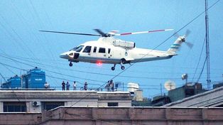 Rompió el silencio el piloto que extrajo a De la Rúa de la Casa Rosada en helicóptero