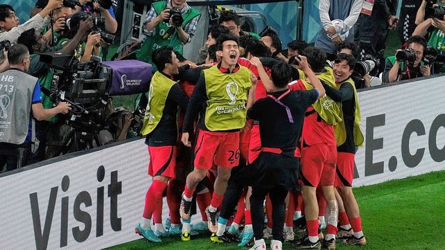 Corea del Sur le dio vuelta el partido a Portugal