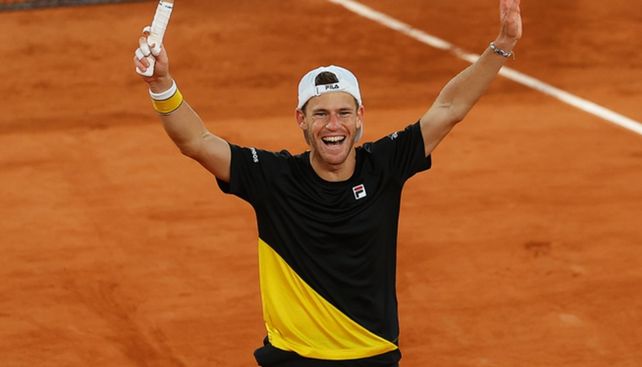 ¡Histórico! Diego Schwartzman, a semis de Roland Garros