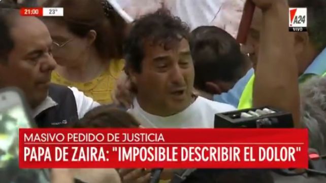 Familiares y vecinos marcharon por Zaira