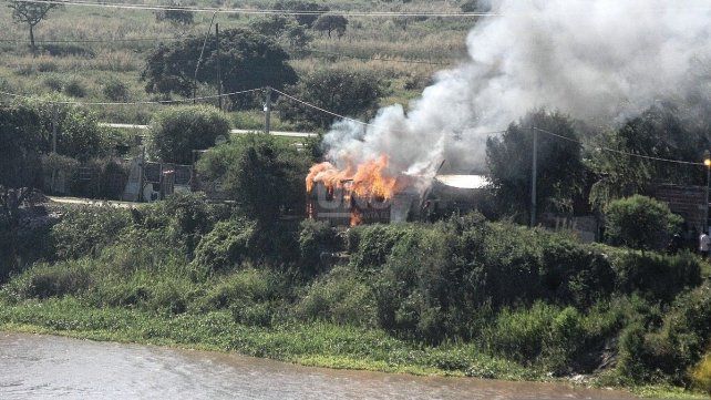 Incendio en Alto Verde