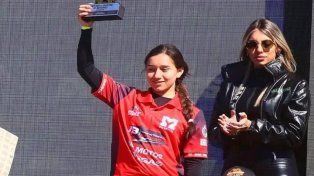Joselin Altamirano, piloto de motociclismo santafesina