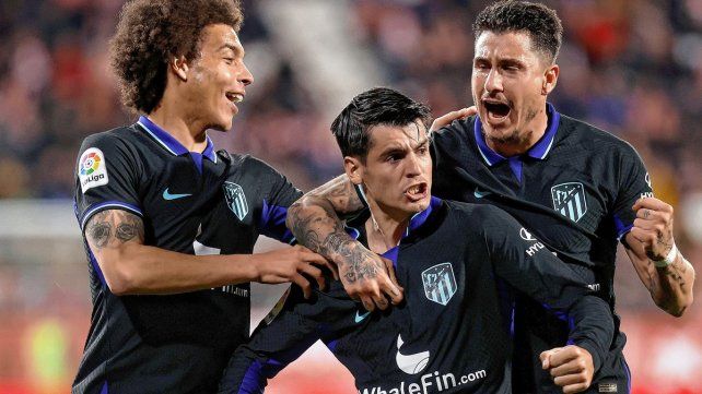 Atlético de Madrid venció agónicamente a Girona Atlético de Madrid venció agónicamente a Girona
