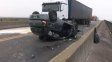 El puente Rosario-Victoria quedó cortado por vuelco de un auto tras un choque