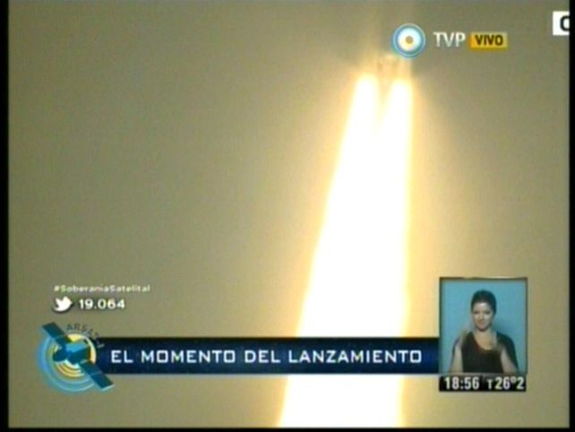 El primer satélite geoestacionario argentino está en el espacio y ya se desprendió de la cápsula