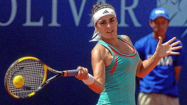 María Lourdes Carlé, eliminada en el WTA 125 de Montevideo
