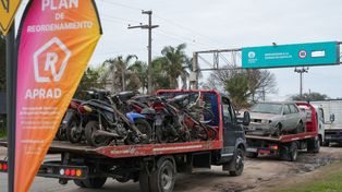 Desmantelaron un depósito de autos y motos secuestrados en la Subcomisaría 18ª de Santa Fe