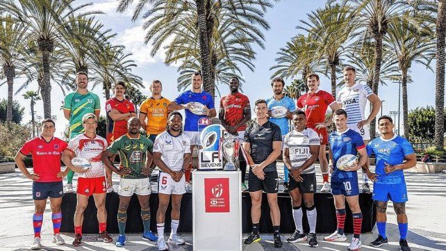 Los capitanes de los seleccionados que afrontarán el Seven de Los Ángeles