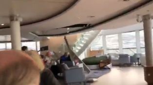 El dramático momento que vivieron pasajeros de crucero