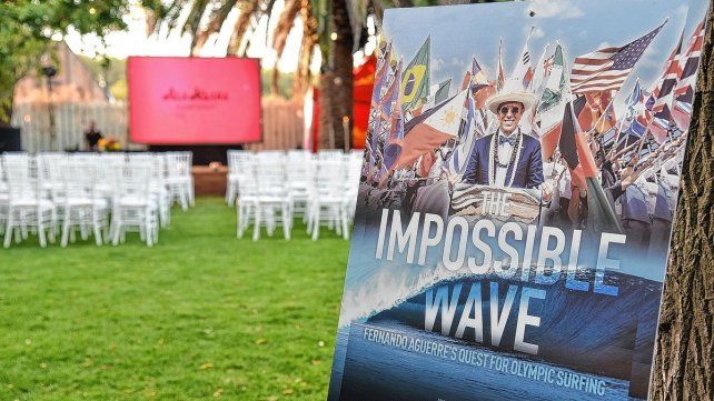 Se entrenó la película que cuenta la epopeya de un argentino en el surf