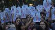 A plaza llena, familiares, amigos y organizaciones pidieron justicia por Sophia Civarelli
