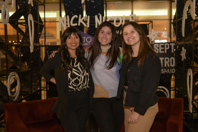 Marcela Antenore, Liliana Vilella y Yoana Don