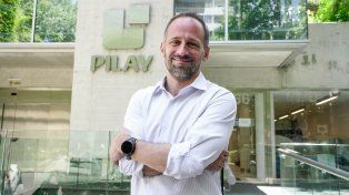 Martín Prez, CEO de Pilay, en las oficinas de la desarrolladora sobre boulevard Oroño.