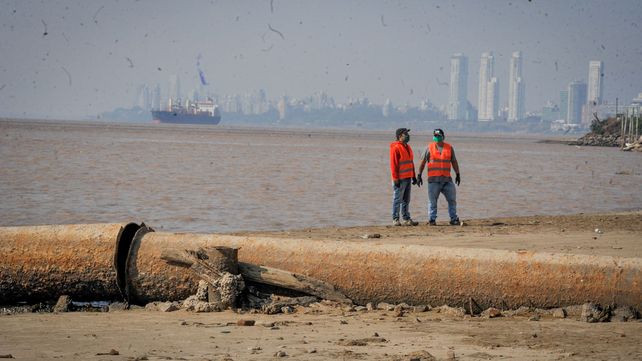 Refuerzan la planta de Assa para evitar problemas por la gran bajante del río