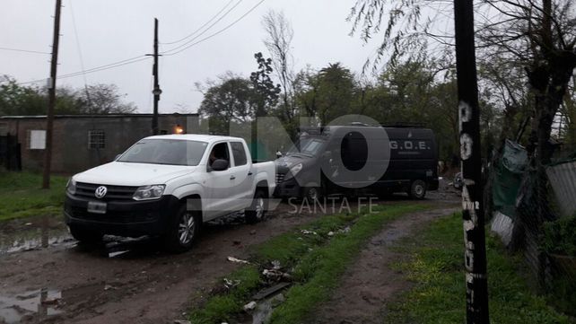 Se realizaron 10 allanamientos que terminaron con 5 detenidos, secuestro de armas y drogas