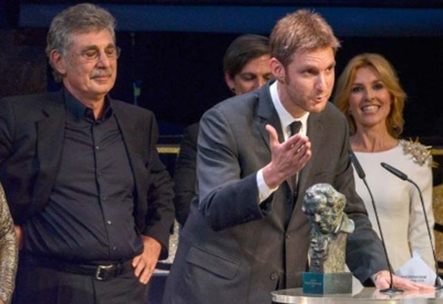Damián Szifron recibió el premio en Madrid.