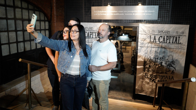 El Museo Diario La Capital fue parte de la Noche de los Museos Abiertos.