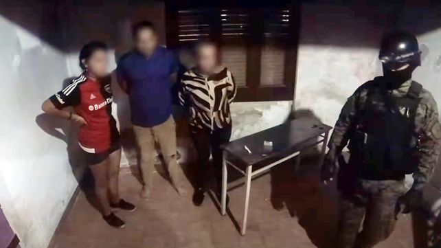 La mujer fue detenida en calle Huerta Grande al 1200