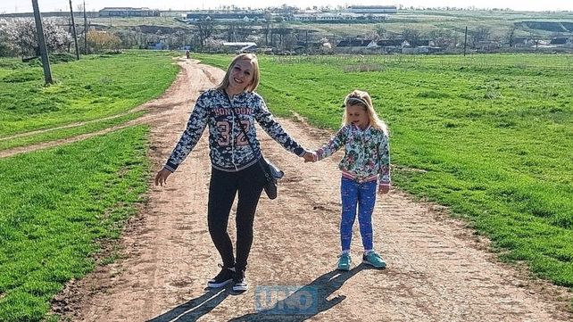 Desde Ucrania vino Aliona y hace cinco años regresó de visita con su hija
