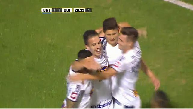 En un partido desparejo, Unión empató 1 a 1 con Quilmes