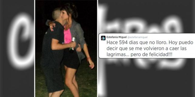 Callejeros en libertad: la novia de Patricio Fontanet festejó en Facebook