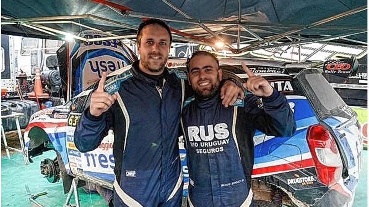 Toio Ballay es campeón del Rally Argentino