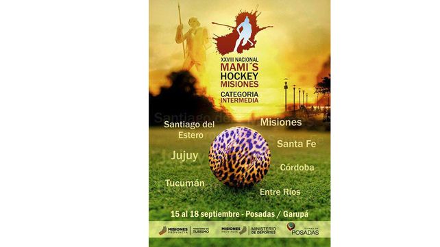 Afiche oficial. La competencia contará con equipos de todo el país y ya es un clásico para las amantes del hockey.&nbsp;