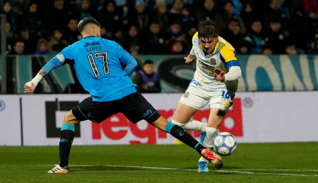 Tomás Badaloni tuvo la chance de debutar muy rápido en Central. Tuvo que salir a pista por las lesiones de Ruben y Copetti.
