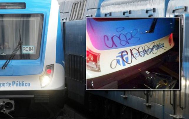 Increíble. Un muchacho atacó el nuevo tren del Sarmiento. “Es un imbécil”
