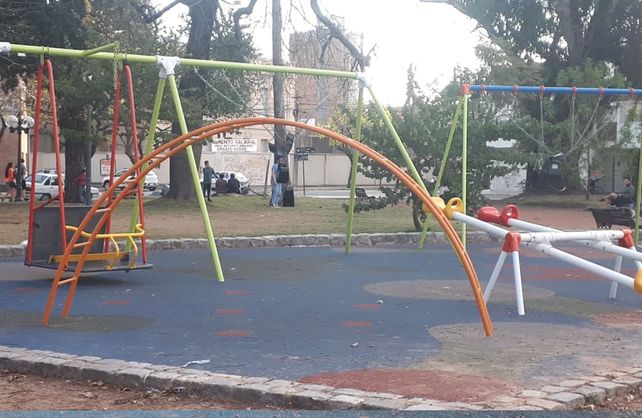 En plaza Constituyentes