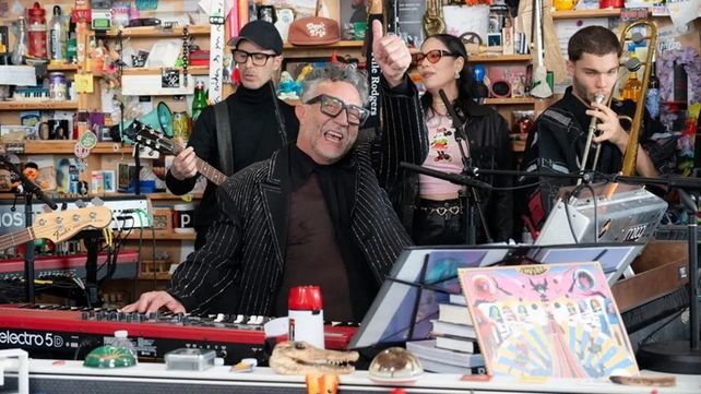 Fito Paez formó parte del ciclo Tiny Desk