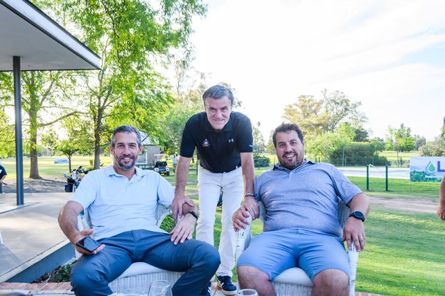 . Ignacio Le Bas, Tomás Ferguson y Daniel Camborsan