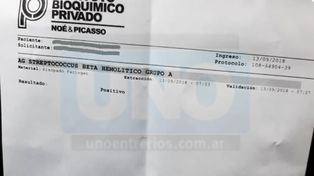 Advierten sobre un caso de angina bacteriana en Paraná