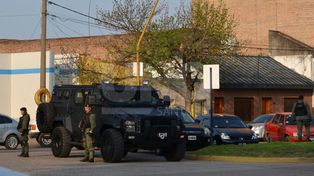 Megaoperativo de las fuerzas de seguridad nacionales y de la policía en la ciudad
