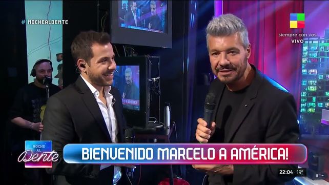 Con Tinelli. La noche del desembarco