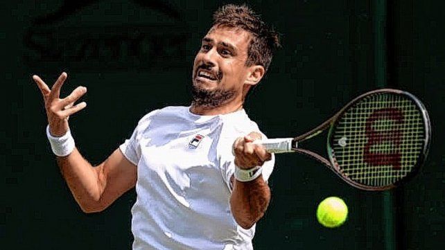 Guido Pella sigue en carrera en Wimbledon.
